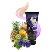 Массажный крем для тела с ароматом экзотических фруктов Exotic fruits - 200 мл. - Shunga - купить с доставкой в Липецке