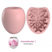 Розовый мастурбатор-яйцо Pleasure Egg I - Baile - в Липецке купить с доставкой