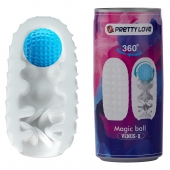 Мастурбатор с шариком внутри Magic ball - Baile - в Липецке купить с доставкой