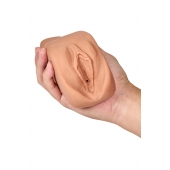 Маструбатор-вагина с вибрацией Soft   Wet Renata Realistic Tan Masturbator - Blush Novelties - в Липецке купить с доставкой
