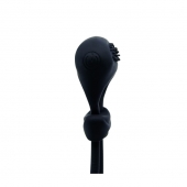 Чёрное лассо на пенис с вибрацией - Baile - в Липецке купить с доставкой