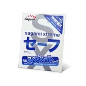 Презерватив Sagami Xtreme Ultrasafe с двойным количеством смазки - 1 шт. - Sagami - купить с доставкой в Липецке