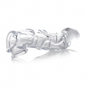 Прозрачная насадка для увеличения члена 2 Inch Clear Extender Sleeve - XR Brands - в Липецке купить с доставкой