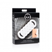 Комплект из 6 прозрачных эрекционных колец Ring Master Custom Ball Stretcher Kit - XR Brands - в Липецке купить с доставкой