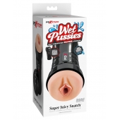 Мастурбатор-вагина в колбе Super Juicy Snatch - Pipedream - в Липецке купить с доставкой