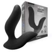 Черный вибромассажер простаты 3,5’’ Curve P-spot Massager - 12 см. - Erokay - в Липецке купить с доставкой