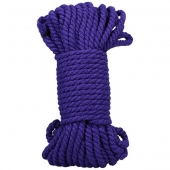 Фиолетовая верёвка для связывания и фиксации Bind Tie - 15,24 м. - Doc Johnson - купить с доставкой в Липецке