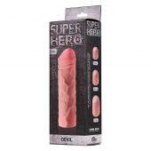 Фаллоудлинитель SUPER HERO Dewil - 17,5 см. - Lola Games - в Липецке купить с доставкой