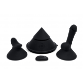 Конусный вибромассажер Cowgirl Cone с 2 насадками - CowGirl - купить с доставкой в Липецке