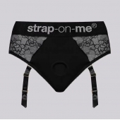 Трусики для фиксации насадок Strap-on-me Harness Lingerie Diva XS - Strap-on-me - купить с доставкой в Липецке