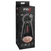 Мастурбатор-вагина с вибрацией Dirty Talk Starter Stroker - Pipedream - в Липецке купить с доставкой