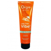 Гель с эффектом вибрации Lube Tube Vibe Low Sex On The Beach - 100 мл. - ORGIE - купить с доставкой в Липецке