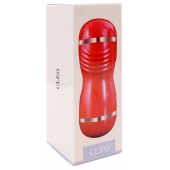 Двусторонний мастурбатор в колбе Cleo - вагина и ротик - Boys of Toys - в Липецке купить с доставкой