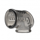 Дымчатая насадка на пенис и мошонку - Baile - в Липецке купить с доставкой