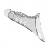 Прозрачная насадка на пенис - 22 см. - Baile - в Липецке купить с доставкой