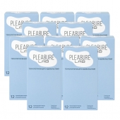 Набор из 10 упаковок ультратонких презервативов Pleasure Lab (по 12 шт.) - Pleasure Lab - купить с доставкой в Липецке Набор из 10 упаковок ультратонких презервативов Pleasure Lab (по 12 шт.) - Pleasure Lab - купить с доставкой в Липецке