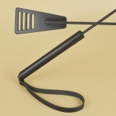 Черный кожаный стек «Сириус» - 60 см. - Sitabella - купить с доставкой в Липецке