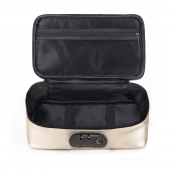 Золотистая сумочка для хранения игрушек Discreet Box - Dorcel - купить с доставкой в Липецке