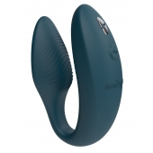 Зеленый вибратор для пар We-Vibe Sync 2 с пультом ДУ - We-vibe купить в Липецке с доставкой в Orgasmix.ru Зеленый вибратор для пар We-Vibe Sync 2 с пультом ДУ - We-vibe