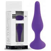 Фиолетовая анальная втулка Silcone Purple Plug Medium - 11 см. - Boys of Toys в Липецке Фиолетовая анальная втулка Silcone Purple Plug Medium - 11 см. - Boys of Toys