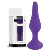 Фиолетовая анальная втулка Silcone Purple Plug Extra Large - 15,5 см. - Boys of Toys в Липецке Фиолетовая анальная втулка Silcone Purple Plug Extra Large - 15,5 см. - Boys of Toys