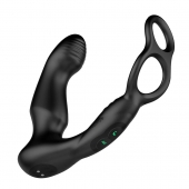 Черный двухмоторный массажер простаты Nexus Simul8 Wave Edition - Nexus Range - в Липецке купить с доставкой