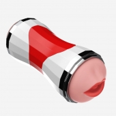 Двусторонний мастурбатор в колбе Power Grip Cup - вагина и ротик - Boys of Toys - в Липецке купить с доставкой