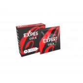 Презервативы с ароматом колы Expert Cola - 3 шт. - Expert - купить с доставкой в Липецке