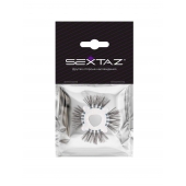 Эластичное эрекционное кольцо с черными «ресничками» - Sextaz - в Липецке купить с доставкой