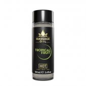 Массажное масло c ароматом тропических фруктов Massage Oil - 100 мл. - HOT - купить с доставкой в Липецке