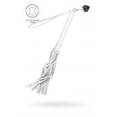 Белая кожаная плеть - 50 см. - Pecado - купить с доставкой в Липецке