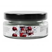 Массажная свеча «Спелая вишня» - 50 мл. - SGAN - купить с доставкой в Липецке