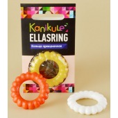 Цветное рельефное эрекционное кольцо Ellasring - Sitabella - в Липецке купить с доставкой
