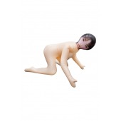 Телесная надувная секс-кукла в позиции догги-стайл - NMC - в Липецке купить с доставкой