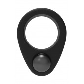 Черное эрекционное кольцо Cockring Single Weight - Dream Toys - в Липецке купить с доставкой