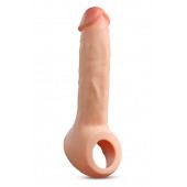 Телесная насадка-удлинитель Thrive 8.75 Inch Realistic Penis Extender Sleeve - 22,2 см. - Blush Novelties - в Липецке купить с доставкой