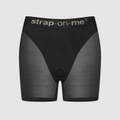 Трусики-шорты для фиксации насадок Strap-on-me Harness Lingerie Halo - size M - Strap-on-me - купить с доставкой в Липецке