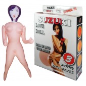 Надувная секс-кукла Suzuki - Boys of Toys - в Липецке купить с доставкой