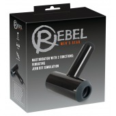 Черный мастурбатор с удобной ручкой Masturbator with 2 Functions - Orion - в Липецке купить с доставкой