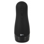 Черный вибромастурбатор с подогревом Masturbator with 3 Functions - Orion - в Липецке купить с доставкой