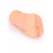 Телесный мастурбатор-вагина с 2 эрекционными кольцами в комплекте - Sexy Girl - в Липецке купить с доставкой