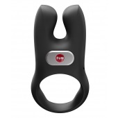 Черное эрекционное виброкольцо Nos - Fun Factory - в Липецке купить с доставкой