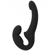 Черный безремневой страпон Share Lite - Fun Factory - купить с доставкой в Липецке