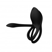 Черное эрекционное виброкольцо Bayek с пультом ДУ - Zalo - в Липецке купить с доставкой