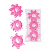 Комплект из трех розовых эрекционных колец - Erowoman-Eroman - в Липецке купить с доставкой