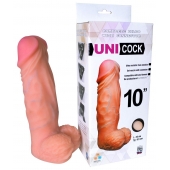 Фаллическая насадка Харнесс UNICOCK 10  - 25 см. - LOVETOY (А-Полимер) - купить с доставкой в Липецке