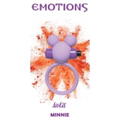 Сиреневое эрекционное виброколечко Emotions Minnie - Lola Games - в Липецке купить с доставкой