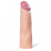 Реалистичная насадка с ярко выраженной головкой - 16,5 см. - A-toys - в Липецке купить с доставкой