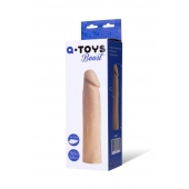 Реалистичная насадка с ярко выраженной головкой - 16,5 см. - A-toys - в Липецке купить с доставкой