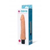 Телесный вибратор-реалистик с выраженной головкой - 18 см. - A-toys купить в Липецке с доставкой в Orgasmix.ru Телесный вибратор-реалистик с выраженной головкой - 18 см. - A-toys